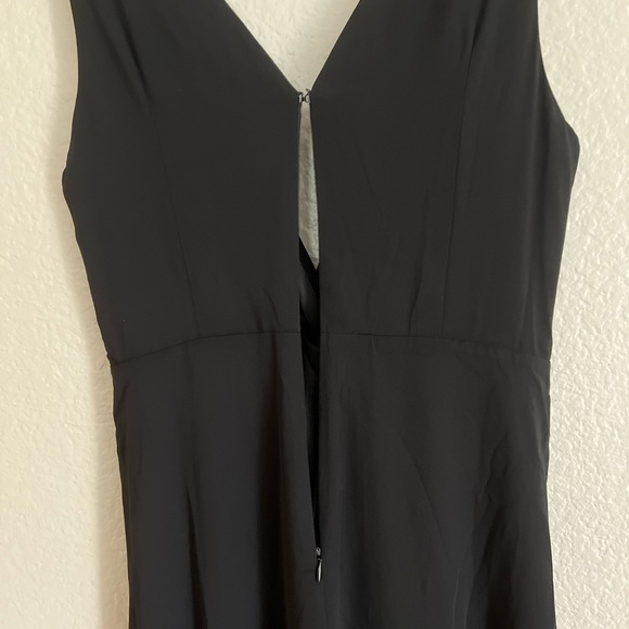 NWOT Endearing Elegance Black Sleeveless Twist-Front Maxi Dress - Picture 6 of 7